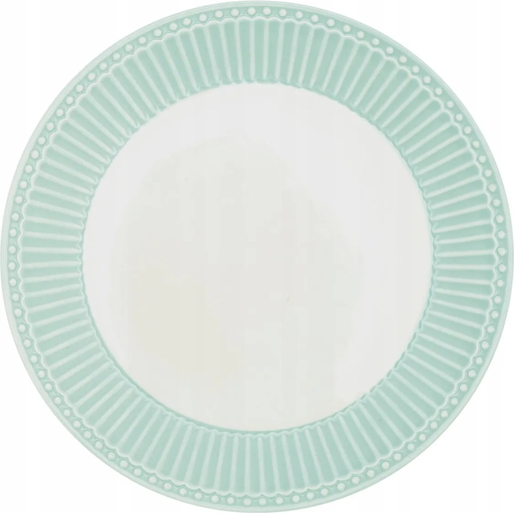 Ebédlő tányér Alice Cool Mint, Green Gate, 26,5 cm
