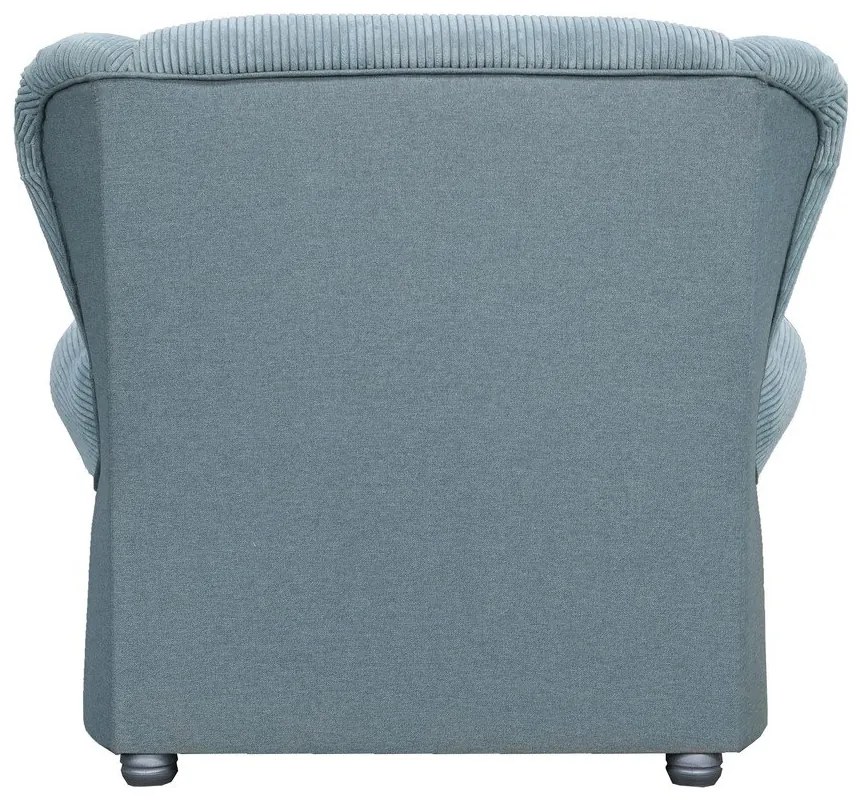 Szürkéskék kordbársony heverő Lord – Ropez