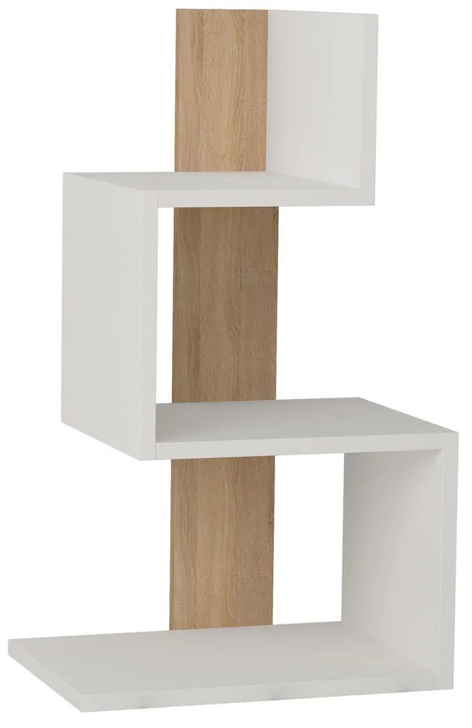Kis asztal Rosie - White, Oak