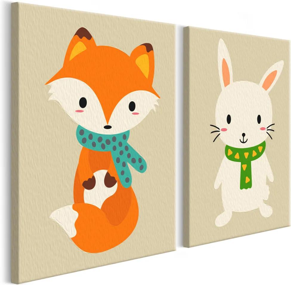 Kifestő - Fox &amp; Bunny