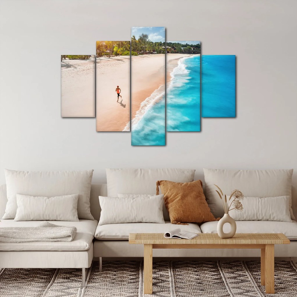 Kép - Strandfutás (150x105 cm)