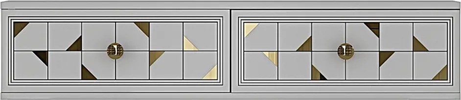 Moka 120 - White, Gold