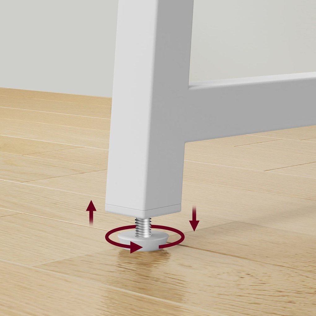 Dolgozószobai szett – összecsukható íróasztal ZARIMO 80×40 cm fehér + irodai szék AVOLA VELVET bordó