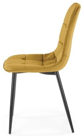 KINDREL étkezőszék 1 db sárga