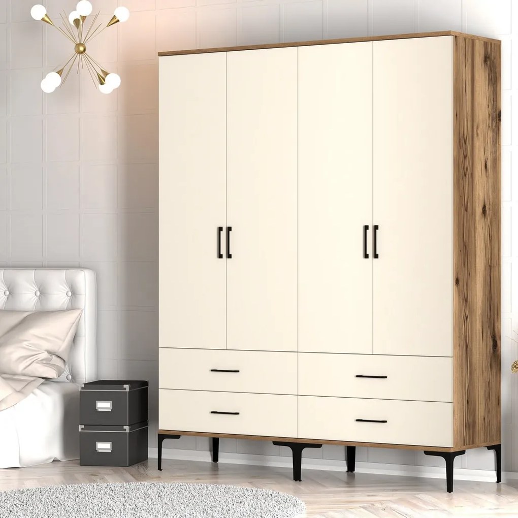 Kumsal TT - Walnut, Cream