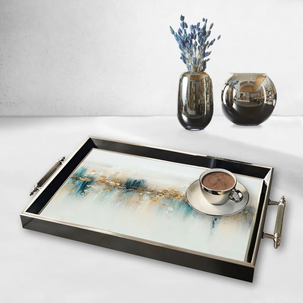 Üveg tálca, 38×24 cm – TPG9839