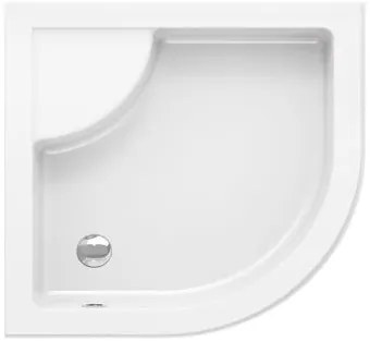 Ravak Sabina alacsony zuhanytálca negyedkör alakú 90x90 cm akril a217001020 SA90LA0
