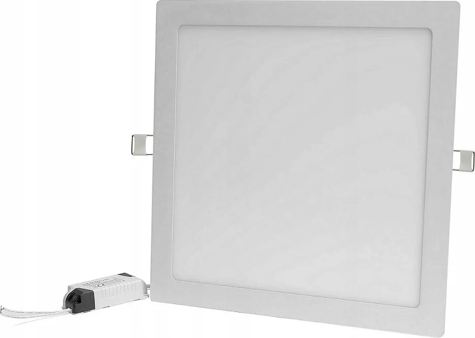 Led Panel Süllyesztett Mennyezeti Plafon Négyzet 24W Meleg Szín 3000K