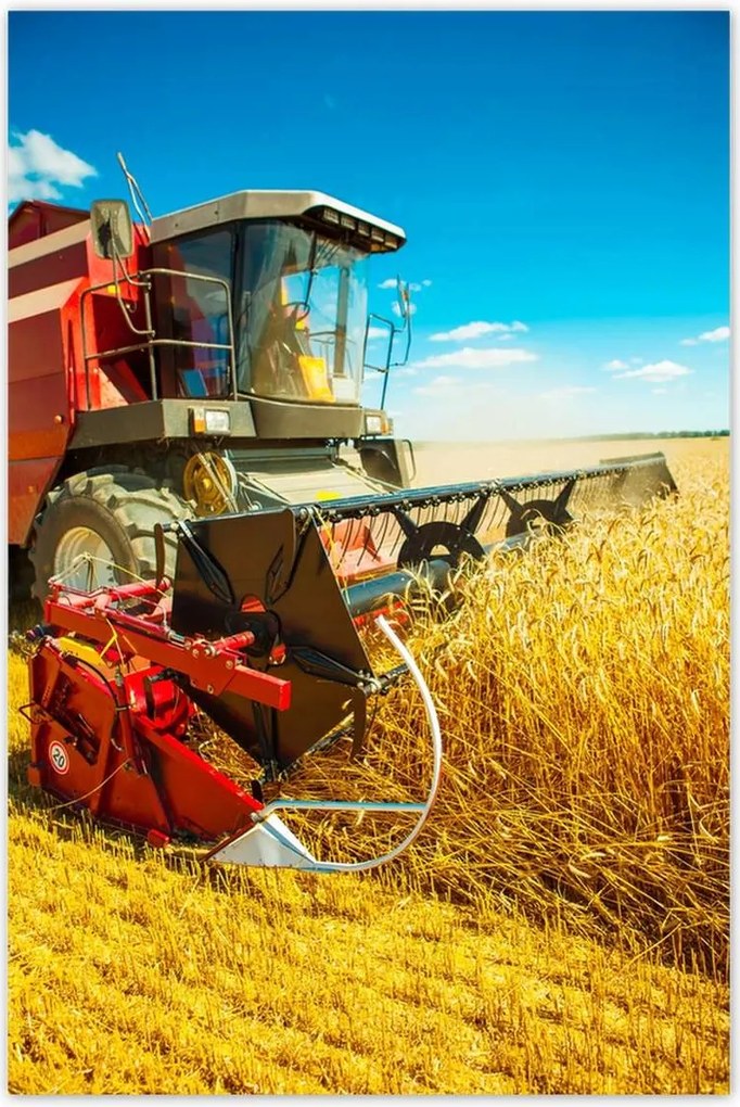Poszterek 60x90 Kombájn gabonanyíró