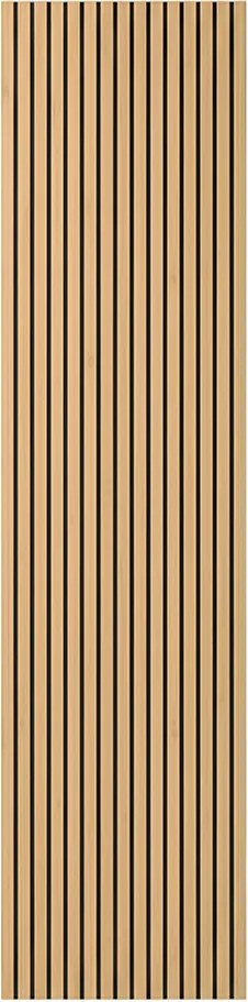 Akusztikus falpanel bambusz hatású 260x60x1,8 cm