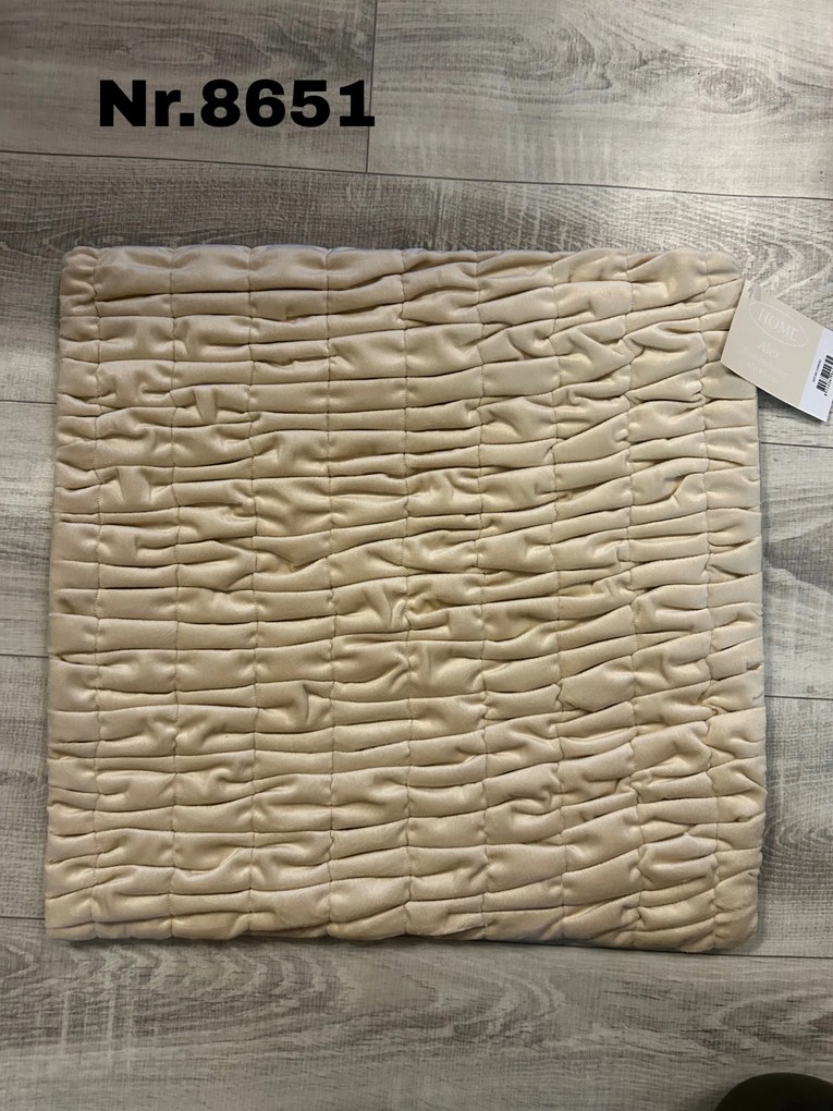 Dekoratív Párnahuzat Bézs Színben 45x45cm