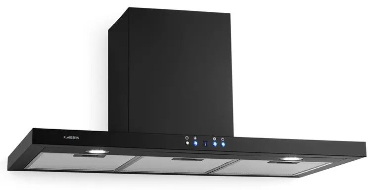 Klarstein Limelight 90, páraelszívó, 90 cm, fali páraelszívó, 600 m³/ó