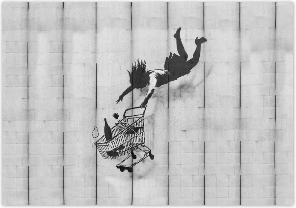 Poszterek 100x70 Banksy kosár