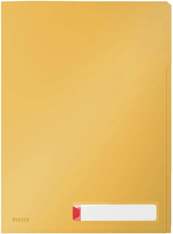 Cosy sárga rendszerezős irodai mappa, A4 - Leitz