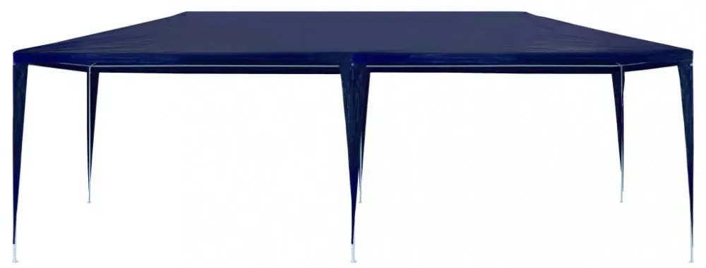 kék PE rendezvénysátor 3 x 6 m
