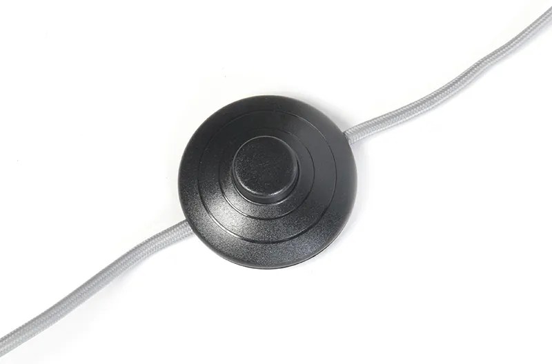 Okos ív lámpa acélból szürke színben, wifivel, A60 - Bend