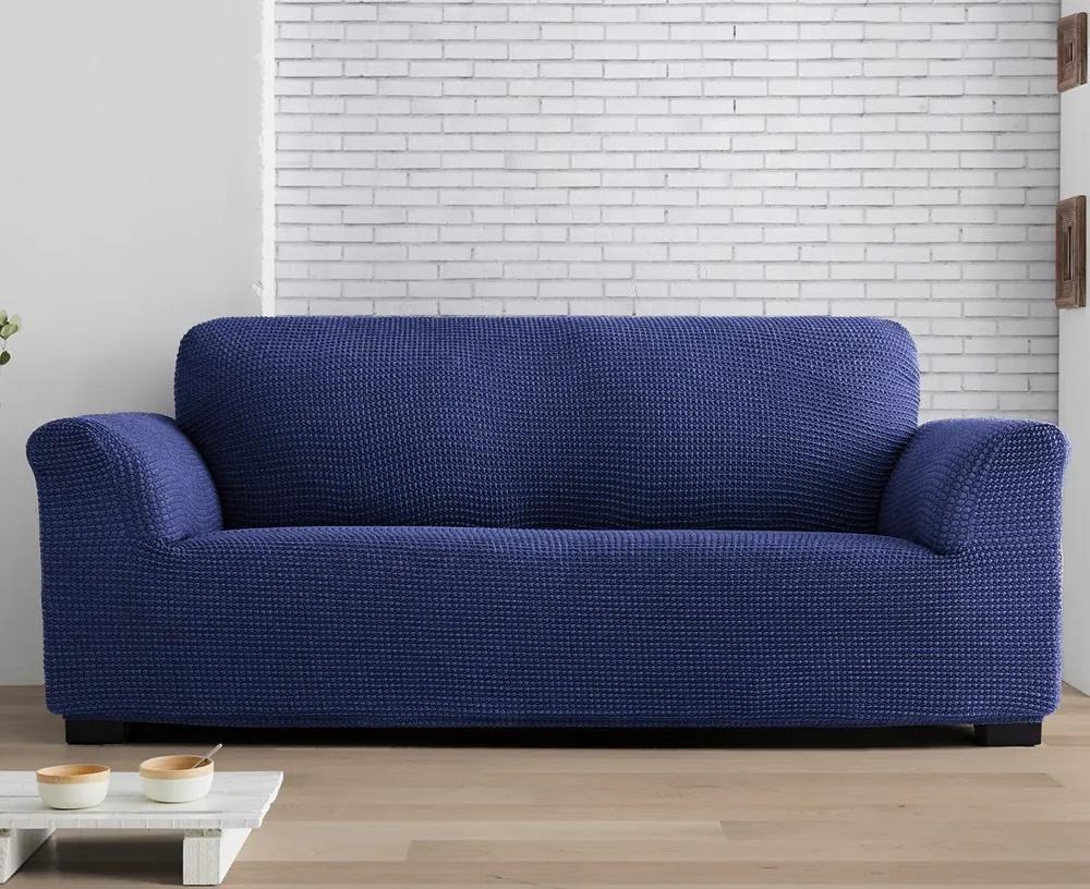 Milos kétszemélyes kanapéhuzat, kék 130-180 cm
