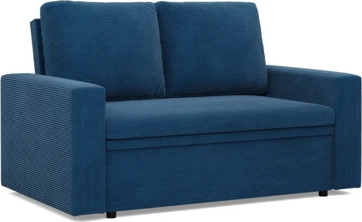 Zeus kanapé, kordbársony, hab töltet, egyenes kartámasz, kék