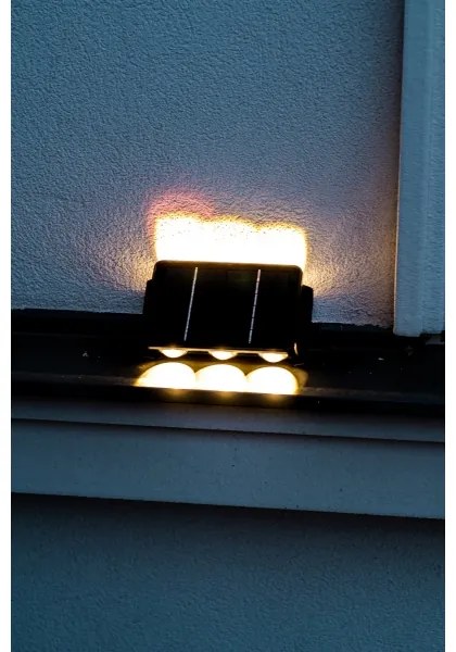 Immax 08491L - LED napelemes fali lámpa szenzorral LED/2W/5V IP54