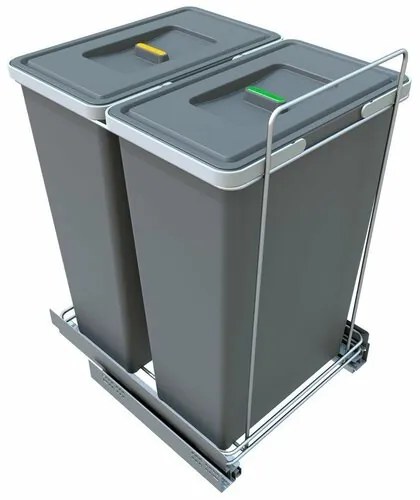 Elletipi ECOFIL beépíthető szemetes, 35 + 35 l