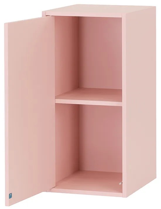 Boxie 1 ajtós fali szekrény 80x40x37 cm pink
