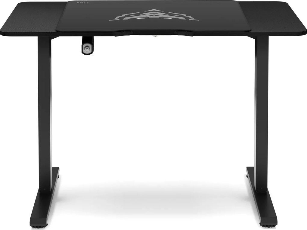 Elektromosan magasságban állítható íróasztal 110 cm fekete: Diablo X-Tensio 1100
