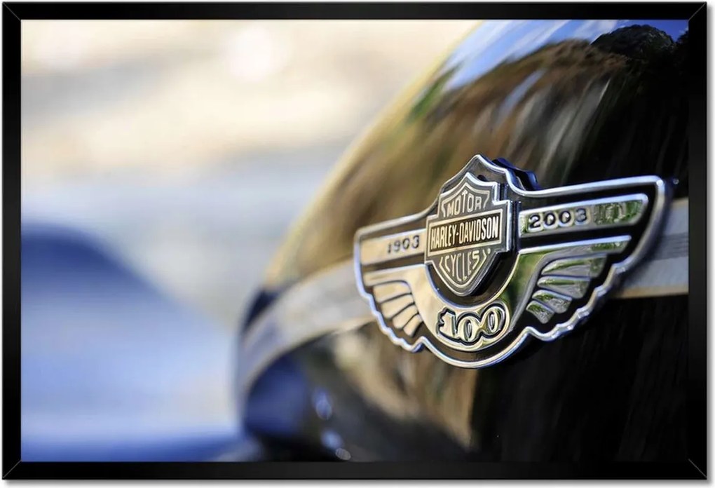 Poszterek keretben 60x40 Motorkerékpár Klasszikus Motor