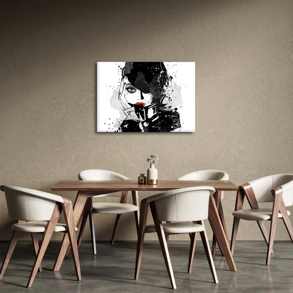 Kép - A titokzatos nő (70x50 cm)