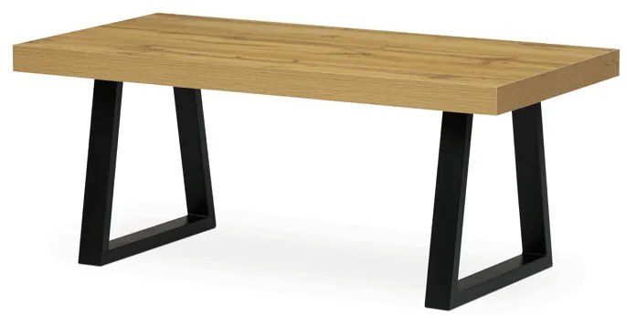 Dohányzóasztal 120 × 60 × 50 cm melamin tölgy CT-R5212 OAK