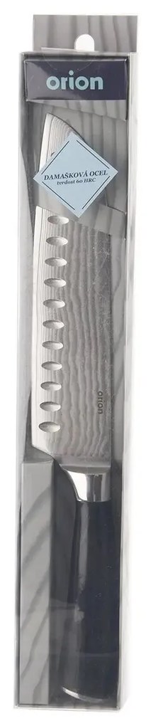 Orion Konyhakés santoku, damaszkuszi acélból, 18,5 cm