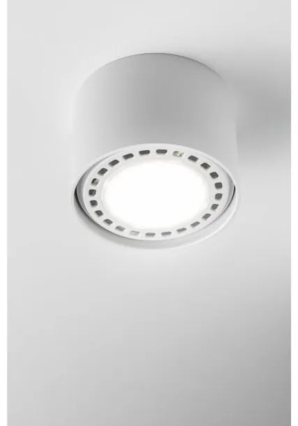 Lámpa Mennyezeti lámpatest SAKURA, aluminium,120x85 mm, IP20, 1xES111 , kör, fehér