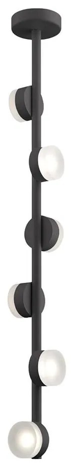 Klausen 140017 - LED Csillár rúdon COMFORT 6xLED/5W/230V fekete