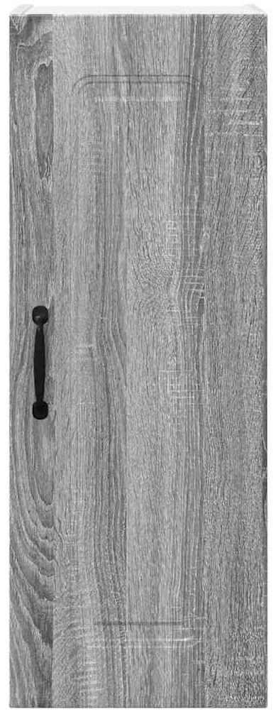 Fali konyhaszekrény 2 pcs Szürke Sonoma 30 x 31 x 80 cm Faanyag