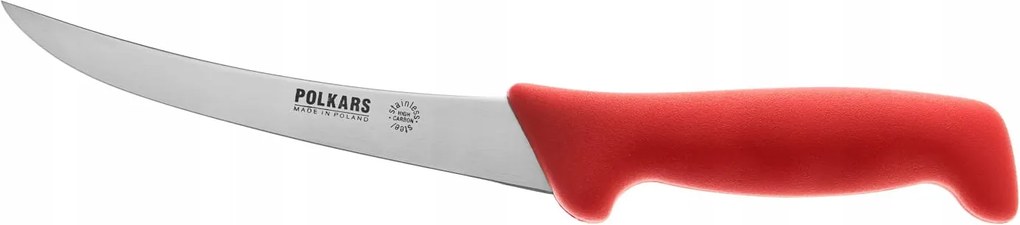 Polkars hentes kés No. 02 piros (15cm)