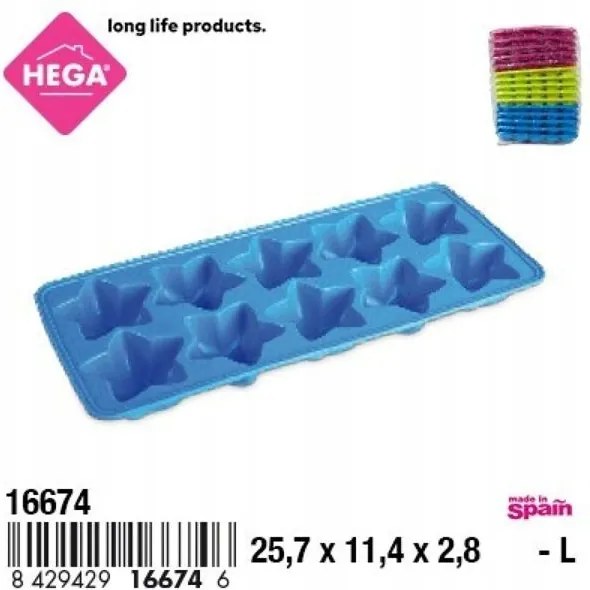 Rugalmas Jégforma Hega 25,7x11,4 cm