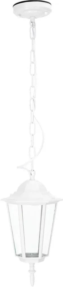 Kültéri csillár láncon 1xE27/60W/230V IP44 fehér