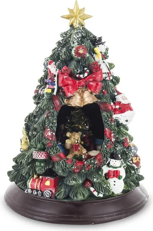 Forgó karácsonyfa zenedobozzal Art-pol 146579