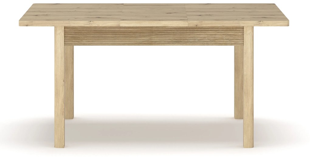 Széthúzható étkezőasztal 120-160 cm Mindi (artisan tölgy). 1053055