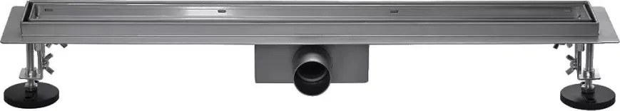 AREZZO design 2in1 800 mm-es rozsdamentes acél folyóka, gunmetal