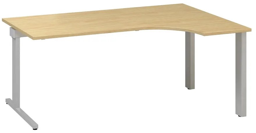 ProOffice C ergonomikus asztal 180 x 120 cm, jobb, vadkörte