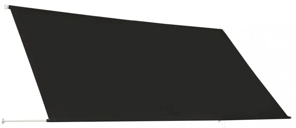 feltekerhető antracitszürke napellenző 300 x 150 cm