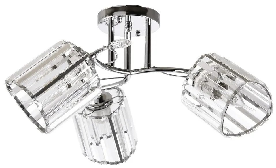 Csillár rúdon 3xE27/60W/230V