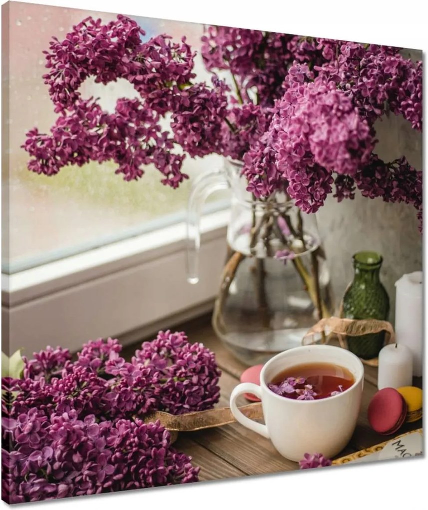 Vászonkép 50x50 Virágok