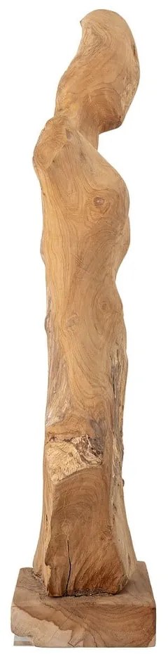 Leona teakfa szobor, magasság 70 cm - Bloomingville