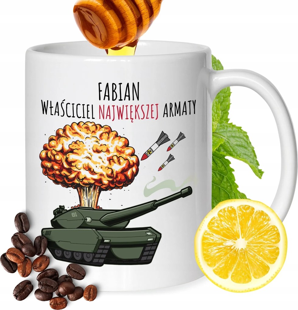 Bögre Fábián Férj Barátjának Nyomtatott Ajándék Fehér 330ml