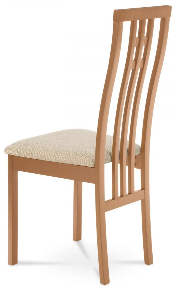 Scaun din lemn masiv de culoare fag Bc-2482