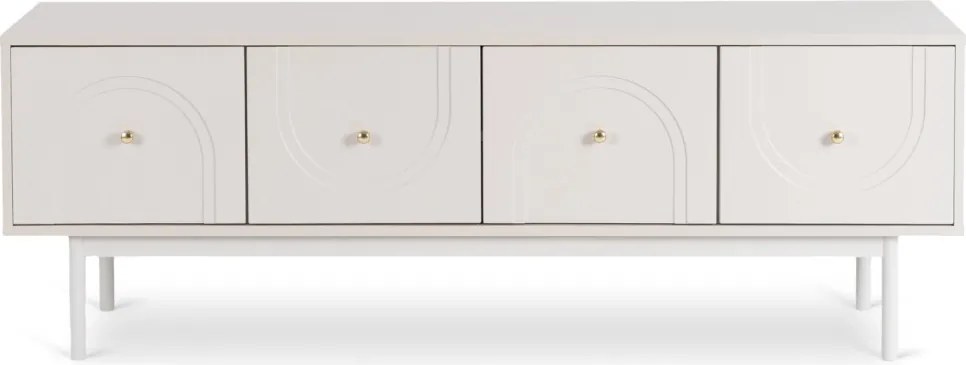 TV-szekrény 155 cm, kasmír MARLEN