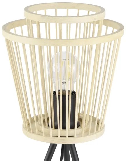 Eglo 43854 - Asztali lámpa HYKEHAM 1xE27/40W/230V