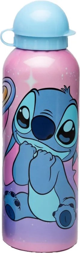 Disney Lilo és Stitch, A csillagkutya Cutie Alien alumínium kulacs ivókupakkal 500 ml