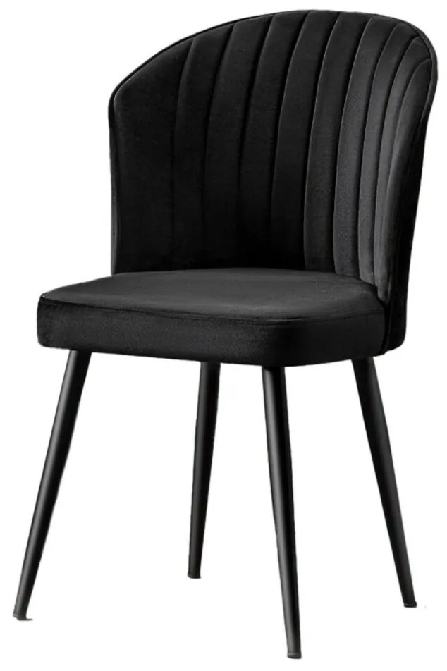 Rubi Black étkezőszék szett, 4 db, 4 db